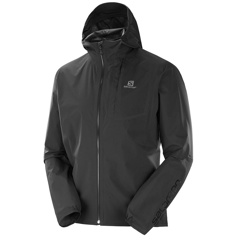 Salomon BONATTI PRO WP JKT M Chaquetas Hombre - Negras - Colombia (39408-MYEZ)